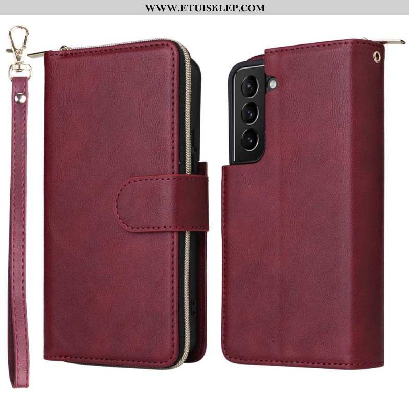 Etui Folio do Samsung Galaxy S23 Plus 5G Z Etui Na Zamek Błyskawiczny